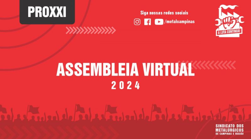 Assembleia Virtual PLR 2024 – Proxxi Tecnologia