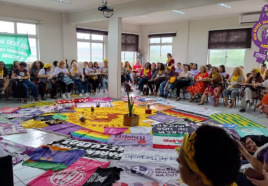 Diretoras do Sindicato participam de encontro feminista contra a violência de gênero